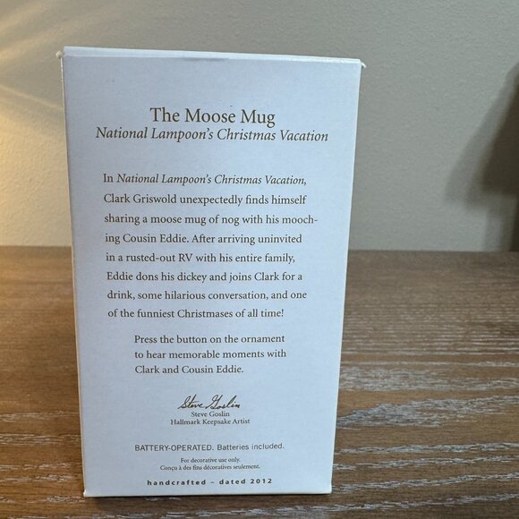 Hallmark 2012 Keepsake Ornaments QXI2884 The Moose Mug National Lampoon's - Picture 6 of 6